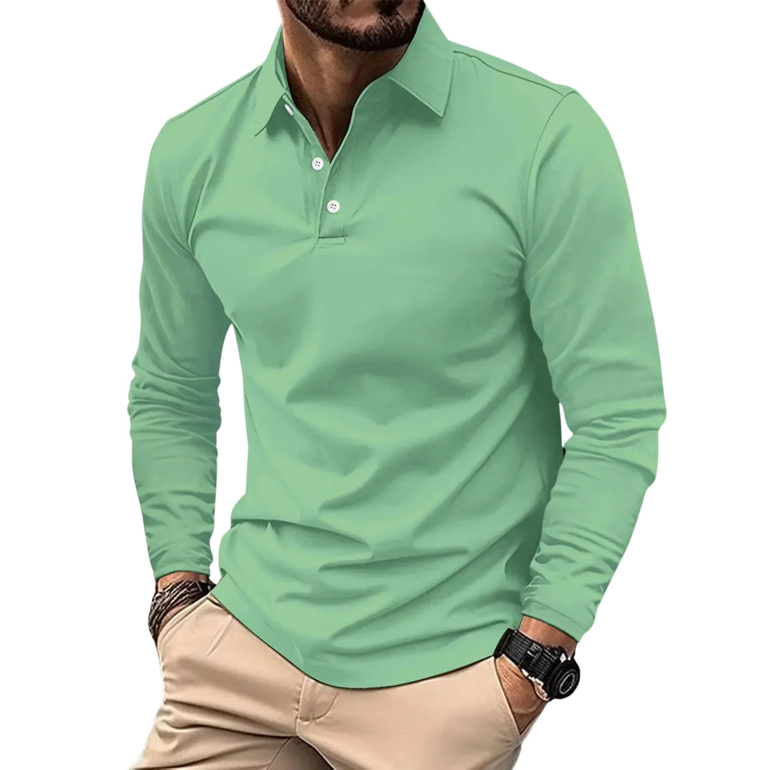 Orion Premium Long-Sleeve Polo