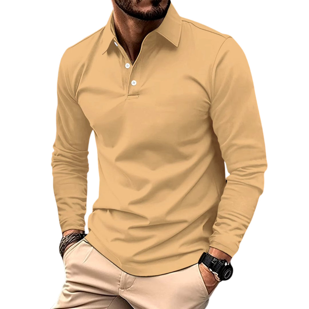 Orion Premium Long-Sleeve Polo