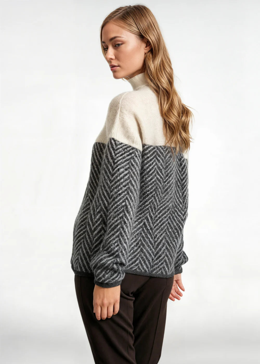 The Sloane Chevron Sweater