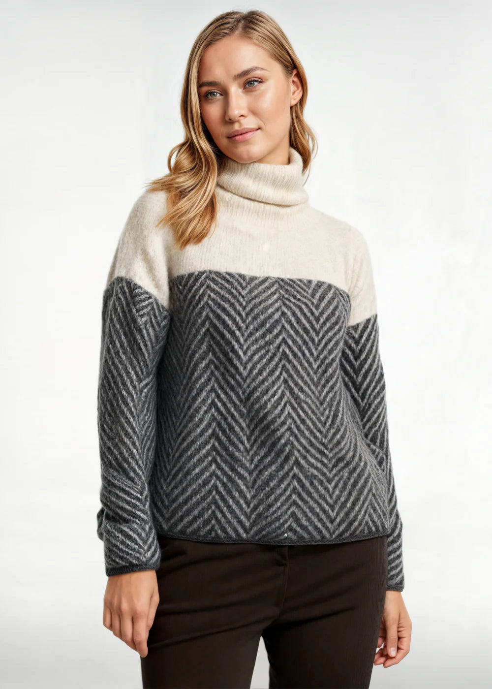 The Sloane Chevron Sweater