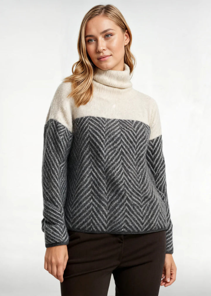 The Sloane Chevron Sweater