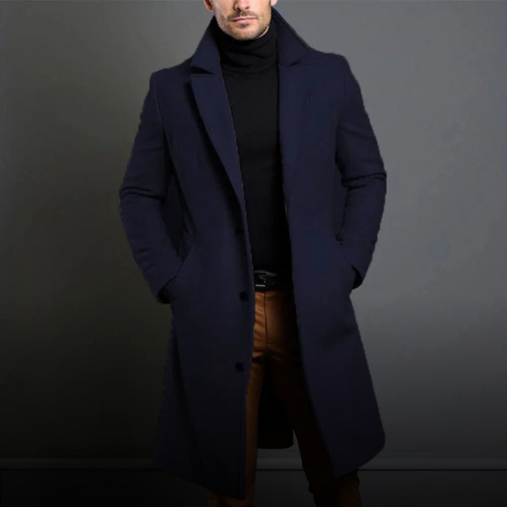 The Victor Long Wool Coat