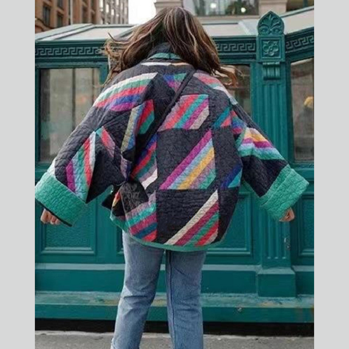 The Celeste Patchwork Kimono Jacket