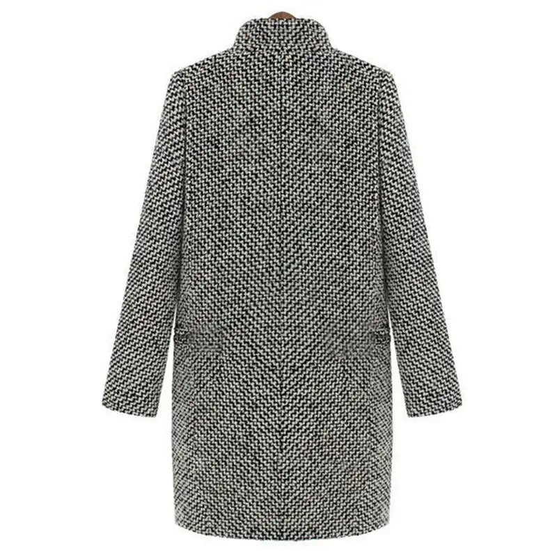 The Milan Houndstooth Coat