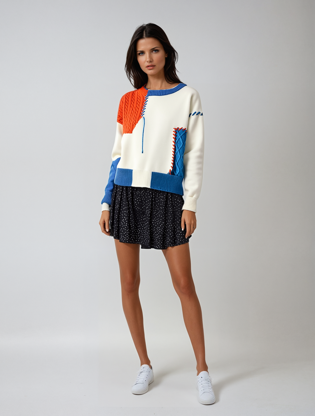 Pippa - Patchwork Sweater