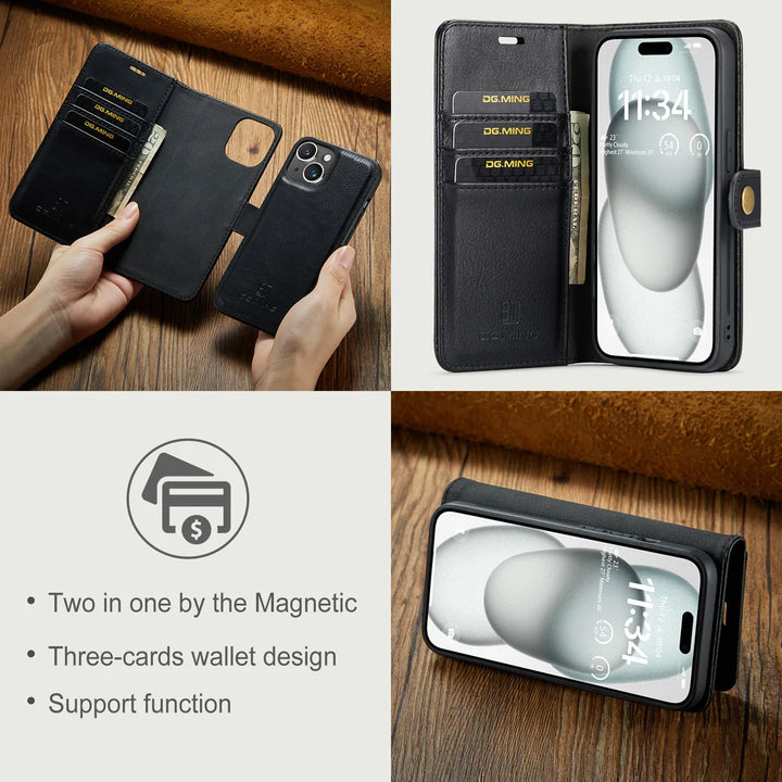 The Heritage 2-in-1 Magnetic Wallet Case