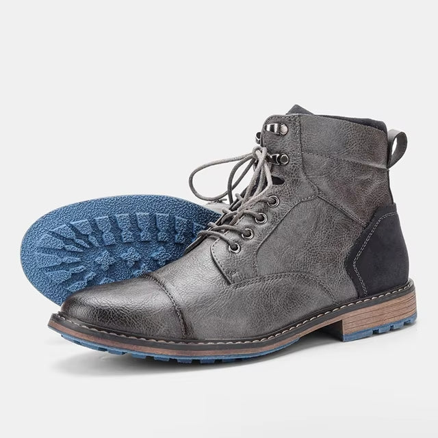 Nathan - Leather Voyager Boots