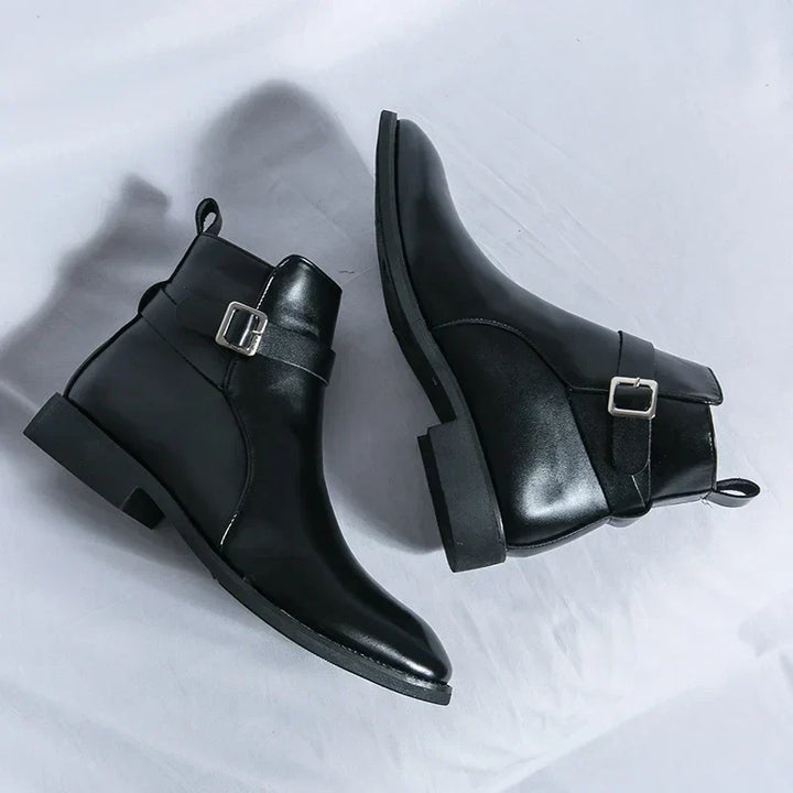 Sergio - Genuine Leather Chelsea Boots