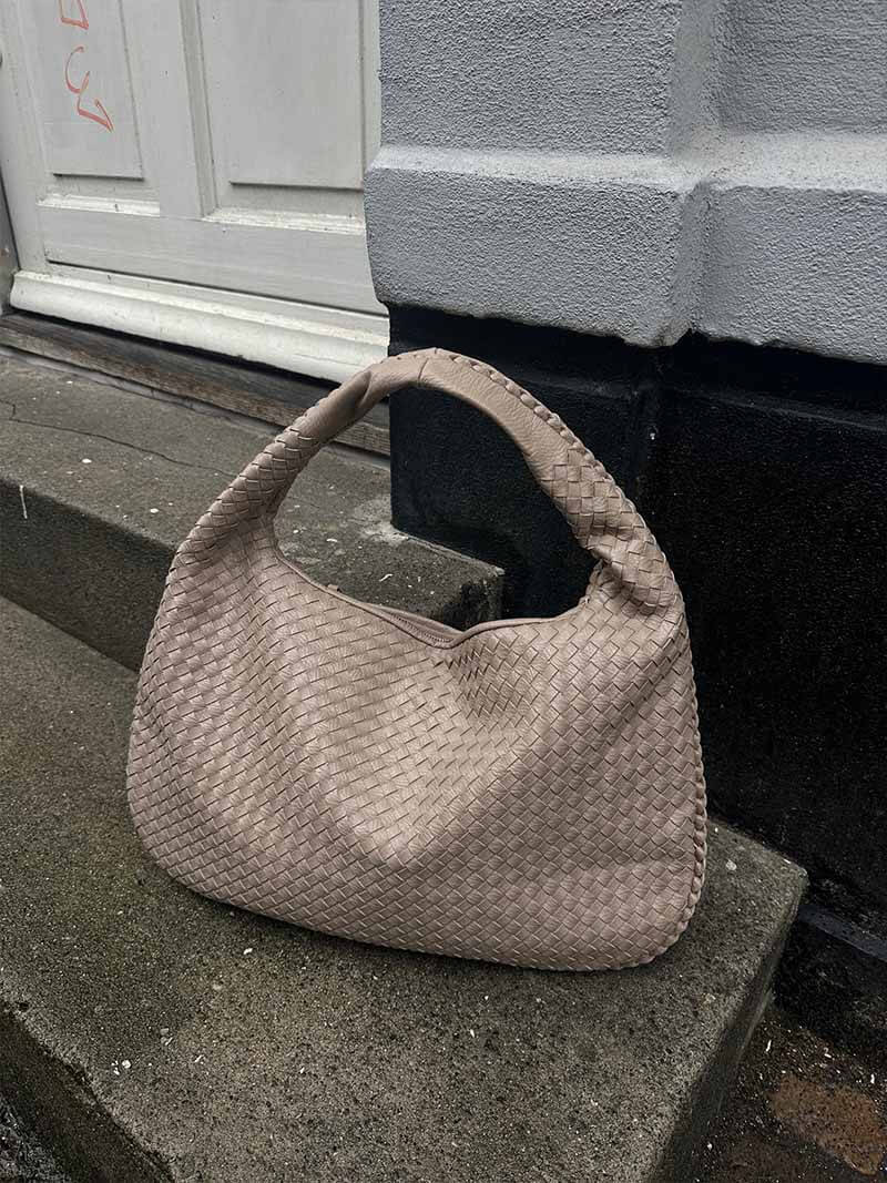 Harper - Woven Hobo Maxi Bag