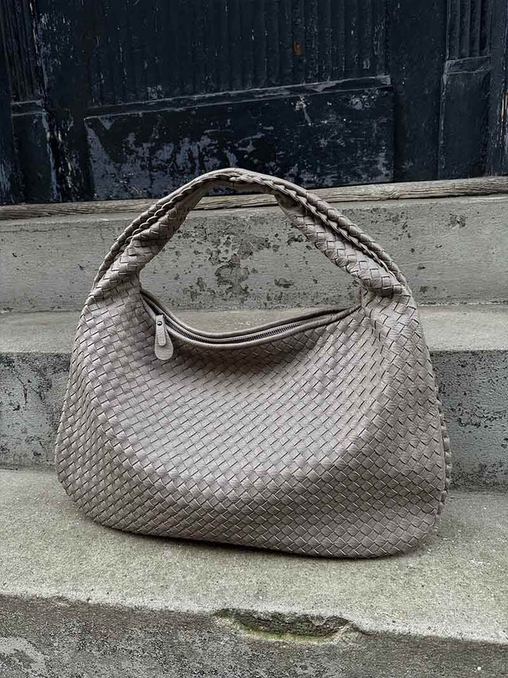 Harper - Woven Hobo Maxi Bag