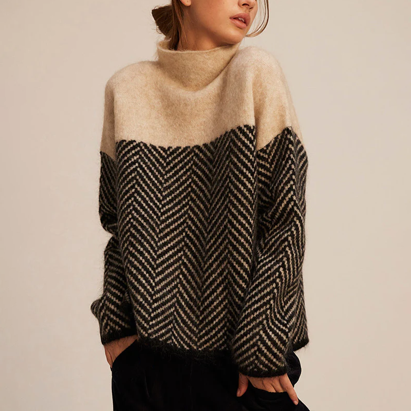 The Sloane Chevron Sweater