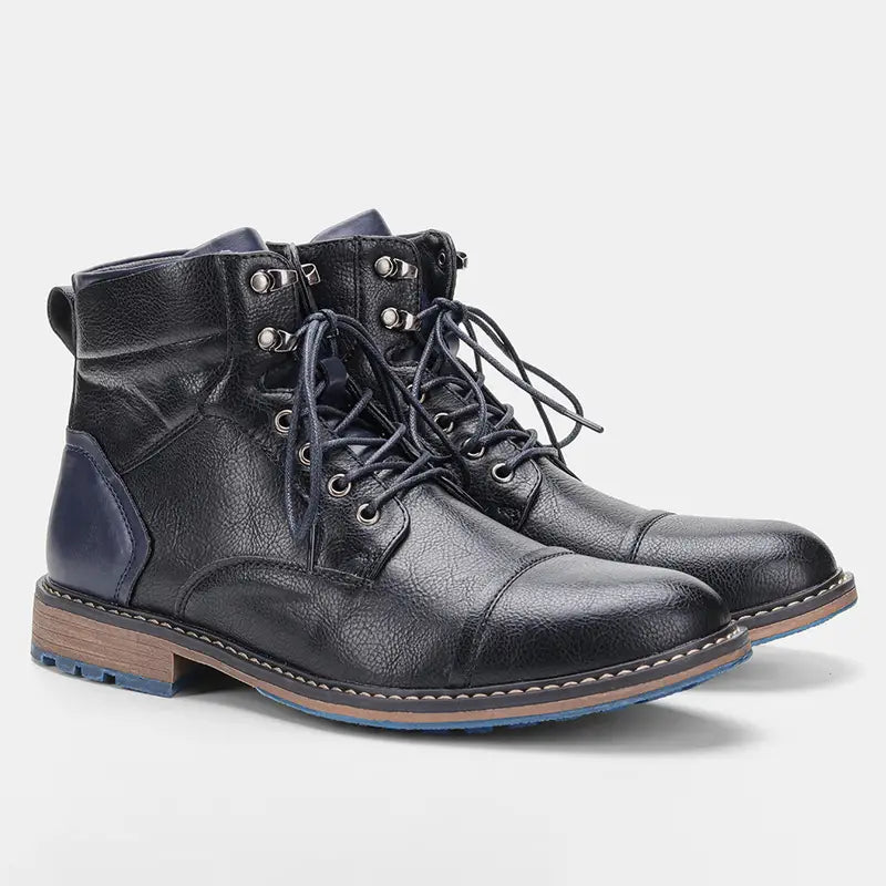 Nathan - Leather Voyager Boots