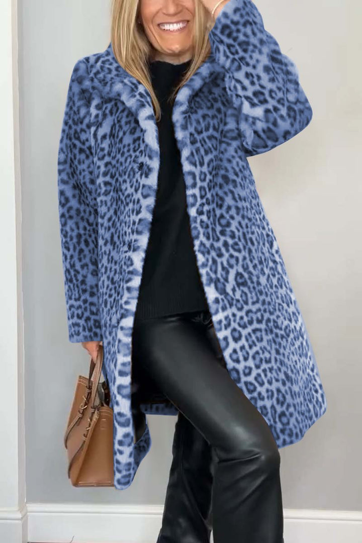 Polly | Leopard Print Coat