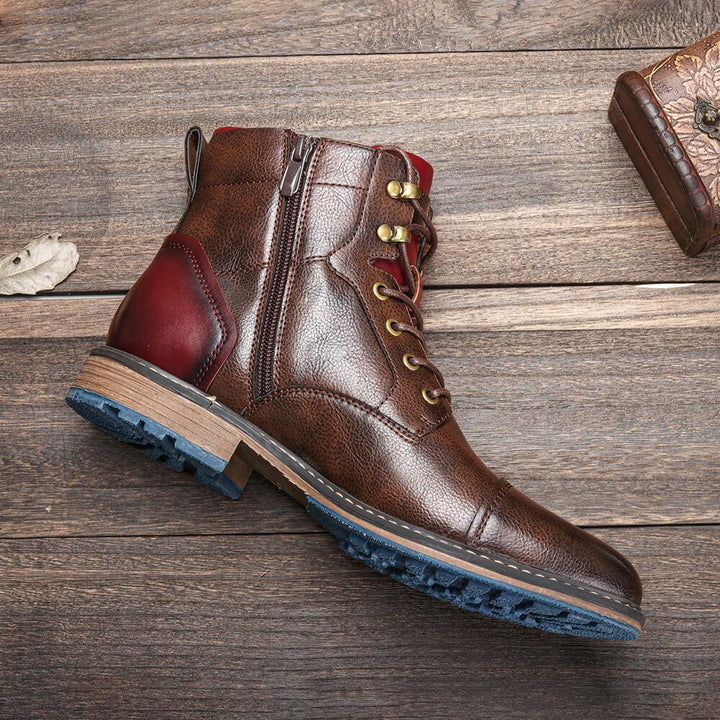 Liam - Handcrafted Premium Leather Oxford Boots