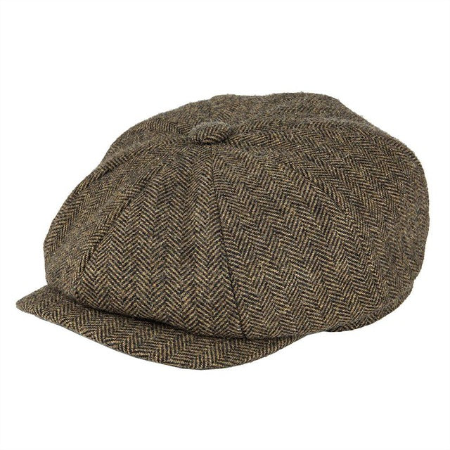 Finn - Classic Tweed Newsboy Cap