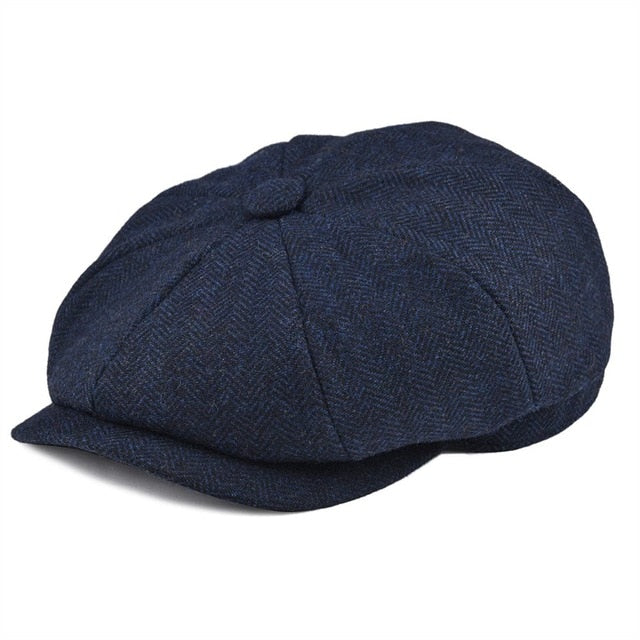 Finn - Classic Tweed Newsboy Cap