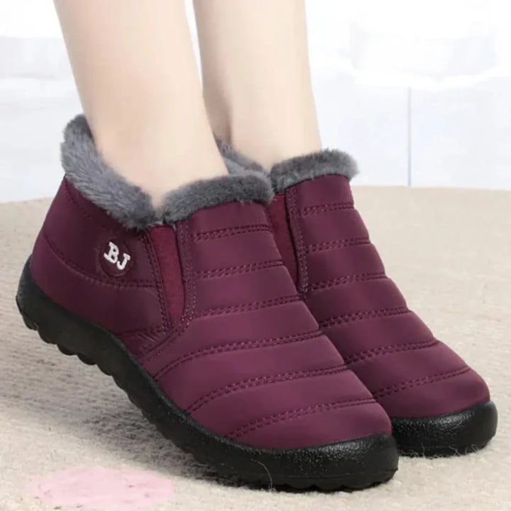 The Quilted Winter Slip-Ons